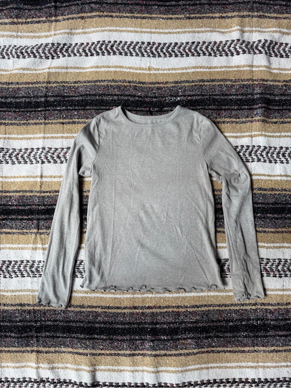 art class Light Gray Long Sleeve Crewneck Tee